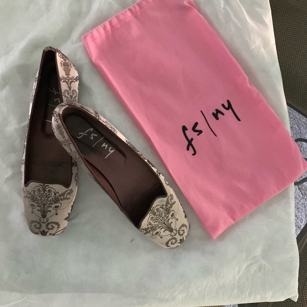 FS/NY Brocade Shoes